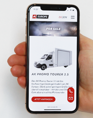 Stetige Erweiterung unserer Website